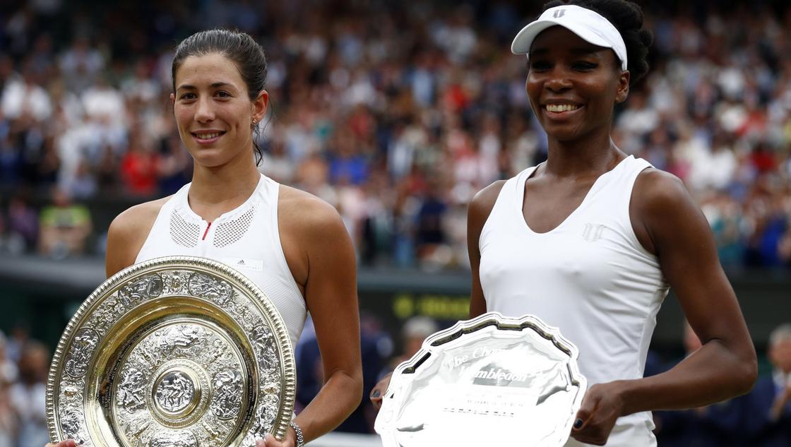 穆古鲁扎首夺温网玫瑰露水盘