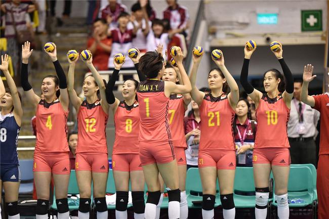 世界女排大奖赛香港站直播结束 中国3-1击败日