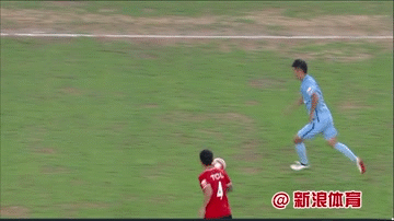 汪嵩推射破门