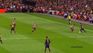 只有梅西能实现的10大神迹!1射进2球 暴气秒杀