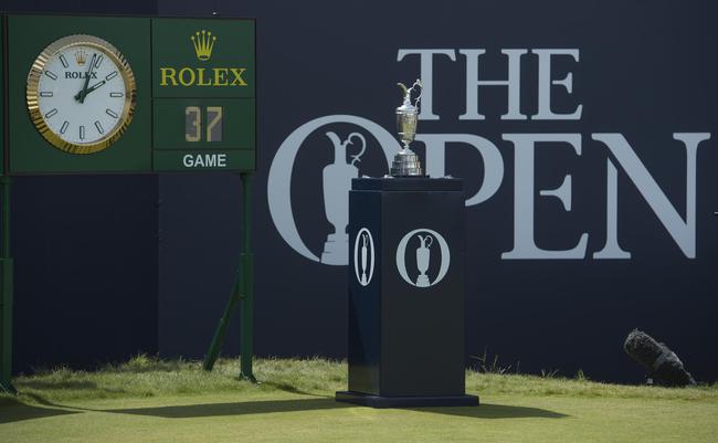劳力士与英国公开赛奖杯 ©Rolex/Chris Turvey