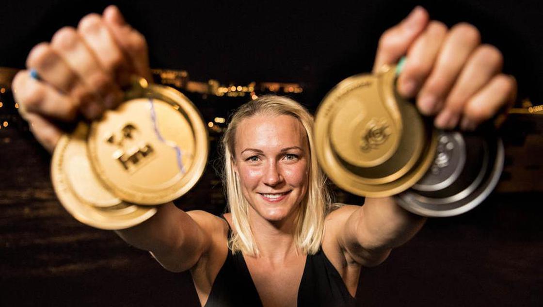 索斯特伦霸气展示3金1银