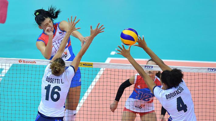 女排总决赛塞尔维亚3-1意大利