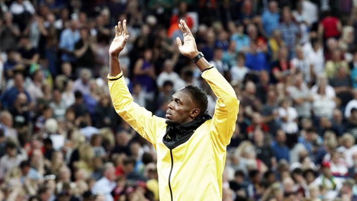 “闪电”博尔特全场巡回谢幕