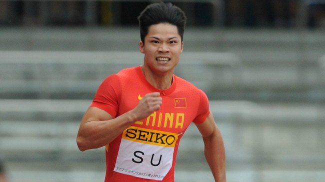 作为100米好手,苏炳添比职业球员们也快得多