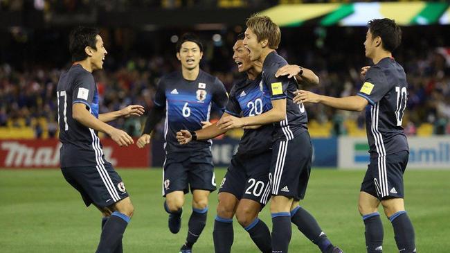 日本2-0胜澳大利亚提前出线 连续6次晋级世界