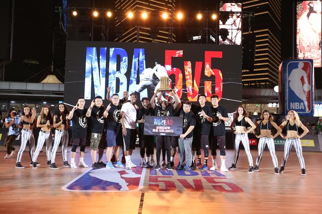 新体联篮球队nba 5v5夺冠 真理联手嘻哈人气选手亮相