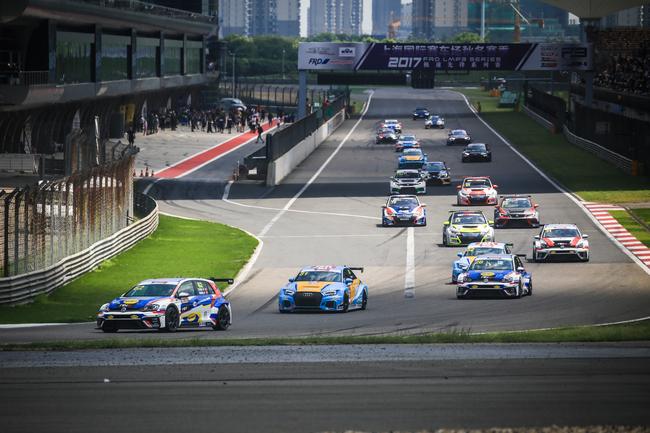 TCR China第二站在上海国际赛车场举行