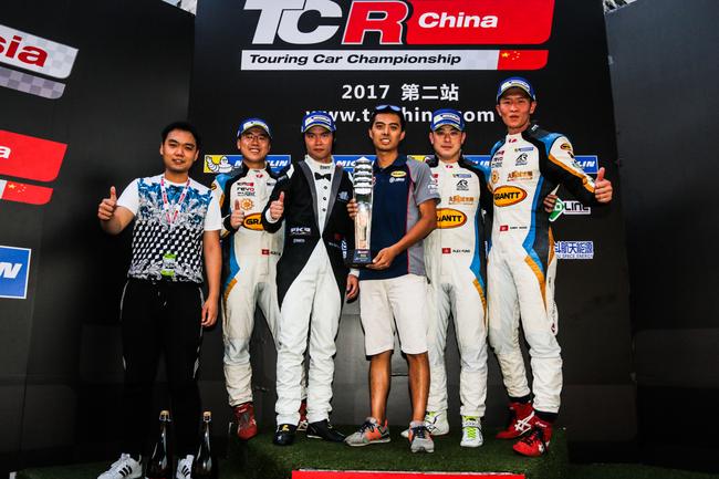 TCR China第三回合车队合影