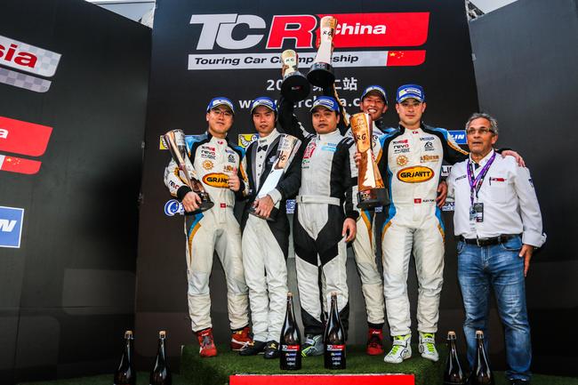TCR China第三回合合影