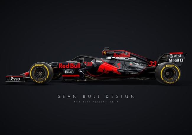 红牛-保时捷F1概念涂装