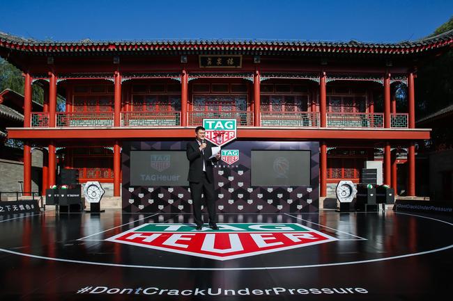 泰格豪雅回归中国篮球 姚明出席活动_NBA