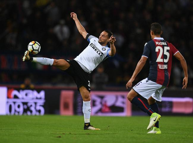 意甲-替补造点二弟救主 国米客场1-1终结4连胜