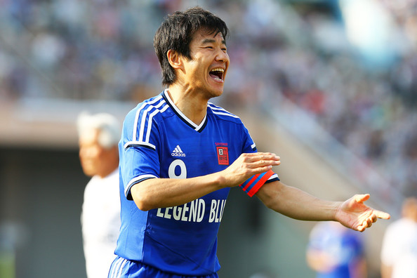 曾打进日本队世界杯首球的前锋 50岁了还在踢