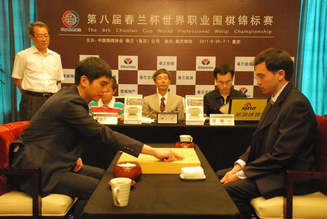 (2011年春兰杯决赛,谢赫不敌李世石)