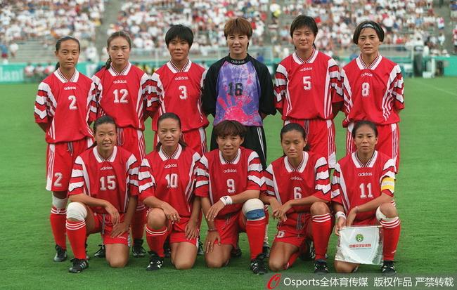 上世纪最佳女足球员刘爱玲第7高红12孙雯落榜