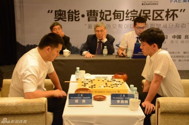 中韩围棋友谊赛 聂马曹李师徒大战