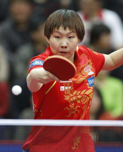 乒乓球世界杯朱雨玲进八强 石川佳纯爆冷出局