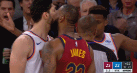 【影片】衝突!詹皇與尼克新秀互噴 Kanter上前差點動手-黑特籃球-NBA新聞影音圖片分享社區