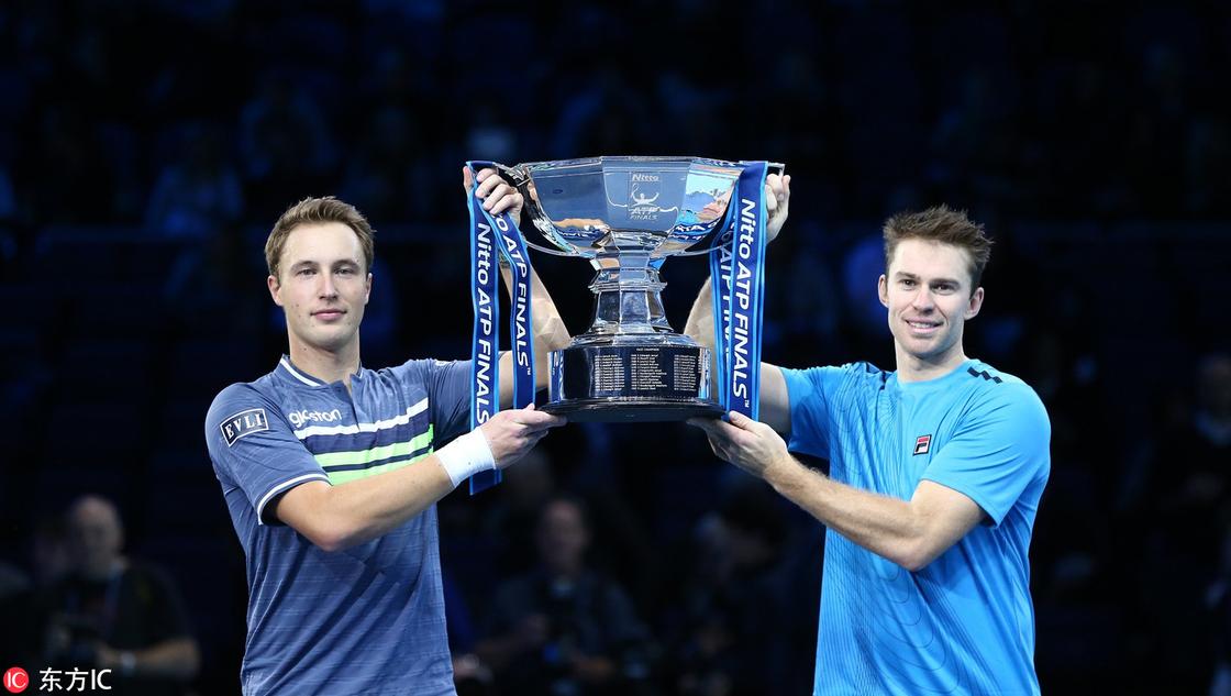 总决赛男双孔蒂宁/皮尔斯夺冠