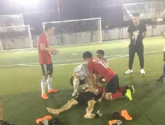 杭州一位球友在业余比赛中猝死