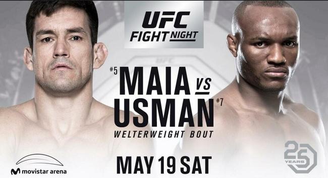 玛雅VS乌斯曼成为了UFC智利赛的新头条