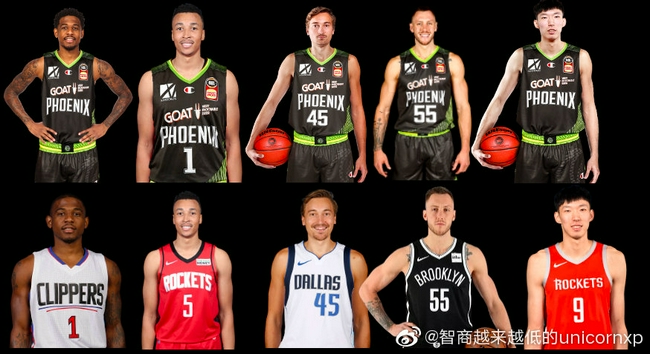 有点强！周琦所在凤凰队首发5人均有NBA经历