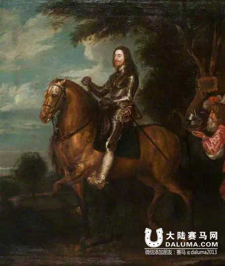 凡·戴克笔下的英王查理一世(1600-1649)骑马像