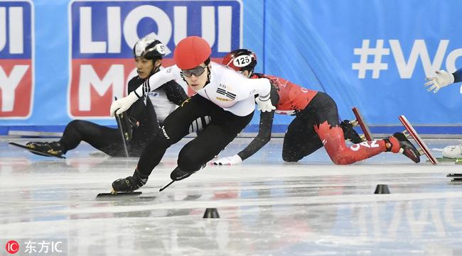 韩国短道“犯规哥”臭名昭著：恶意阻挡+剥护目镜