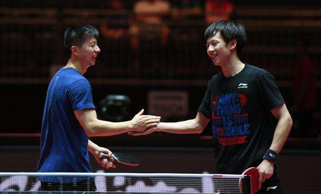 奥地利赛马龙男双配对林高远 许昕刘诗雯战混双