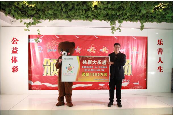 大奖得主穿布朗熊头套领奖