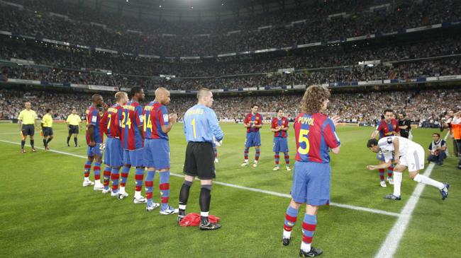 巴萨若西甲提前夺冠 皇马会列队向他们致敬吗