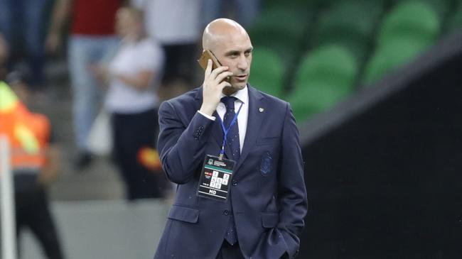 西班牙足协主席颇为不满