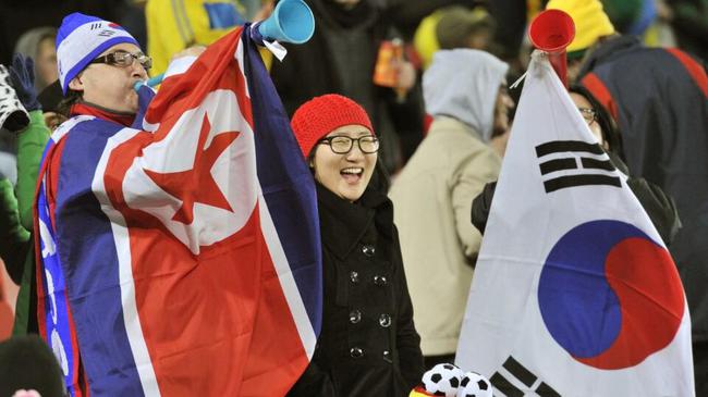 朝韩两国将在雅加达亚运会中组建联队