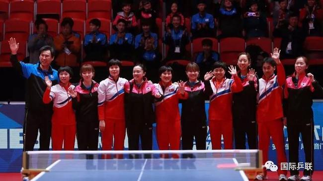 朝鲜女队和韩国女队联手