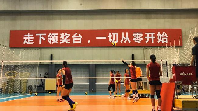 女排积极备战新赛季。图/社交媒体