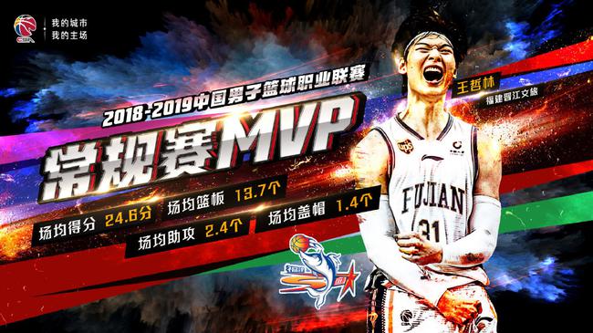 王哲林当选常规赛MVP!