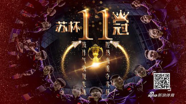苏杯中国第11次夺冠