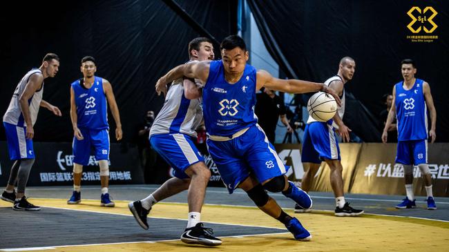 3X3黄金联赛国际精英赛首日比赛