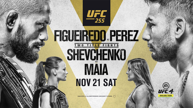 UFC 255:菲格雷多 VS 佩雷兹