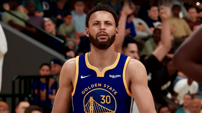 勇士全队NBA2k22能力值:库里96 维金斯追梦80