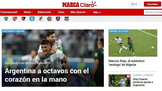 《Marca Claro》截图