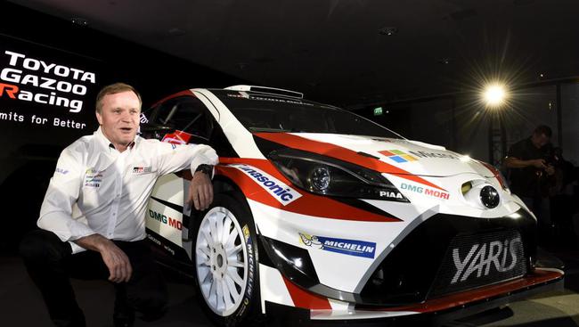 WRC世界拉力锦标赛丰田车队领队托米-马基宁