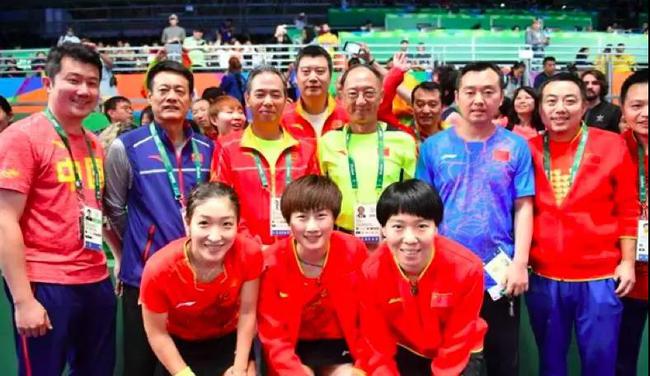 里约奥运会，蔡振华与包揽四枚金牌的中国队