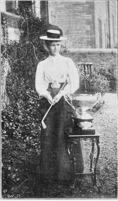 1897英国女子业余公开赛冠军艾迪丝-沃尔小姐
