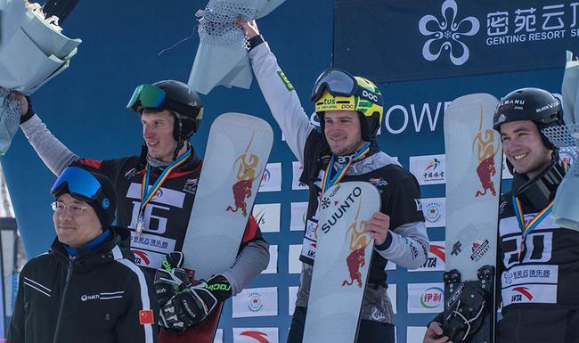 冬奥赛道首战丨国际雪联单板滑雪平行项目世界