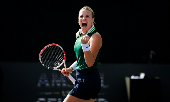 終究拿到WTA年終總決賽亞博體彩app手機版的康塔維特連贏8局橫掃卡-普利斯科娃首先晉級半決賽
