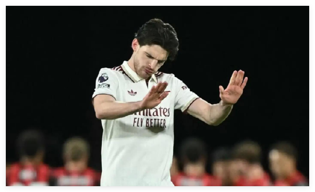 阿森纳中场核心赖斯强势回归