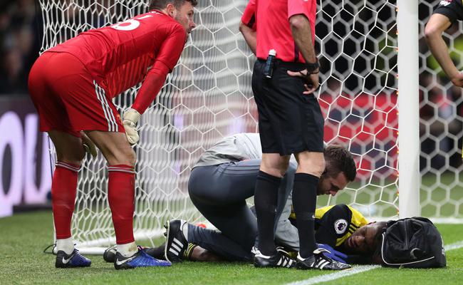 卡巴塞勒撞上立柱伤退