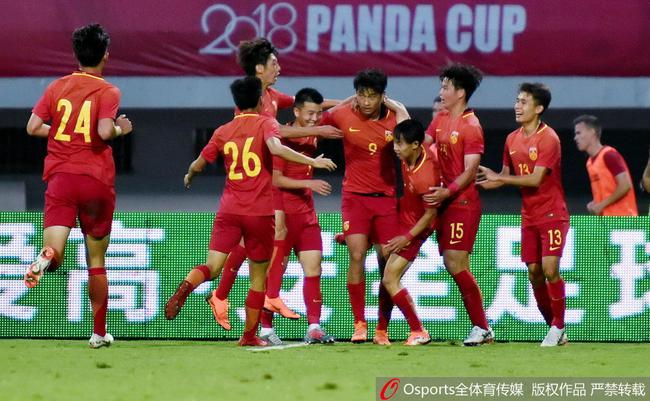 中国U19国家队4-0大胜匈牙利U19国家队，取得开门红。